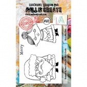 AALL & Create A7 Stamp Set #612 - Mr & Mrs Claus