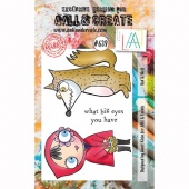 AALL & Create A7 Stamp Set #639 - Red & Wolf