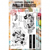 AALL & Create A5 Stamp Set #729 - Spread Your Wings