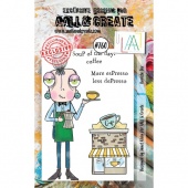 AALL & Create A7 Stamp Set #760 - Barista Dee
