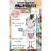 AALL & Create A7 Stamp Set #767 - Waitress Dee