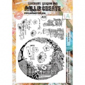 AALL & Create A4 Stamp Set #773 - Secret Garden