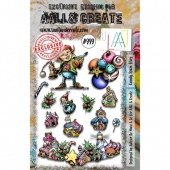 AALL & Create A5 Stamp Set #999 - Candy Town Elves