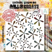AALL & Create 6 x 6 Stencil #180 - Whirly Wheezers