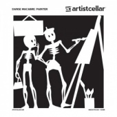 Artistcellar Stencil - Danse Macabre Series - Painter