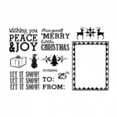 Artistic Outpost Stamp Set - Christmas Chalk