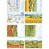 Calambour A4 Rice Papers - Scenic