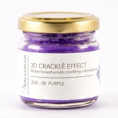Calambour Crackle Effect Paste - Purple