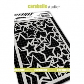 Carabelle Studio A6 Stencil by Alexi - Stars Pattern - TE60093