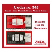 CREAlies Cardzz Dies No. 305 - 2 x Slider Pop Up Mechanism