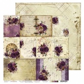 Craft O'Clock  Sheet of Extras - Plum in Chocolate - Decorative Cards