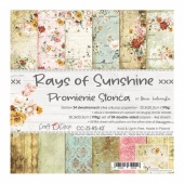 Craft O'Clock 8x8 Paper Pack - Rays of Sunshine