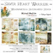 Craft O'Clock 12x12 Paper Pack - Silver Heart Warrior