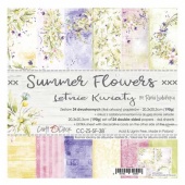 Craft O'Clock 8x8 Paper Pack - Summer Flowers