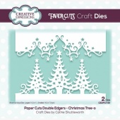 Creative Expressions Paper Cuts Double Edger Craft Die Set - Christmas Tree-o