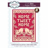 Creative Expressions Paper Panda Craft Die Set - Home Tweet Home