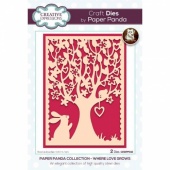 Creative Expressions Paper Panda Craft Die Set - Where Love Grows