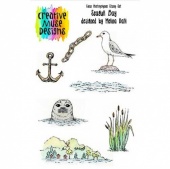 Creative Muse Designs Clear Stamp Set - Seagull Bay