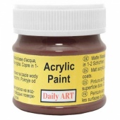 Daily ART Craft Acrylic Paint - Chocolate