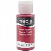 DecoArt Media Fluid Acrylic Paint - Primary Magenta