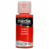 DecoArt Media Fluid Acrylic Paint - Vermillion Hue