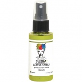 Dina Wakley Gloss Spray - Olive