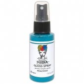 Dina Wakley Gloss Spray - Peacock
