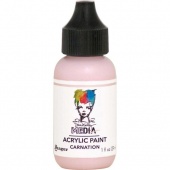 Dina Wakley Media Heavy Body Acrylic Paint - Carnation - 1oz