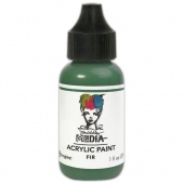 Dina Wakley Media Heavy Body Acrylic Paint - Fir - 1oz