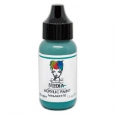 Dina Wakley Media Heavy Body Acrylic Paint - Malachite - 1oz