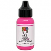 Dina Wakley Media Heavy Body Acrylic Paint - Stoked - 1oz