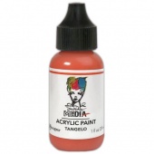 Dina Wakley Media Heavy Body Acrylic Paint - Tangelo - 1oz