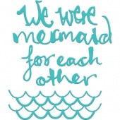 Jane Davenport Artomology Die Set - Mermaid For Each Other