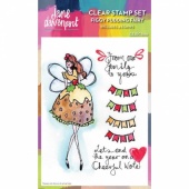 Jane Davenport Clear Stamp Set - Figgy Pudding Fairy