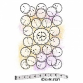 Katzelkraft Unmounted Rubber Stamp - Background Montres - SOLO155