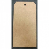 That's Crafty! Surfaces MDF Tags - Pack of 6 - #8