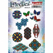 PaperArtsy Cling Mounted Stamp Set - Eclectica - Gwen Lafleur - EGL10