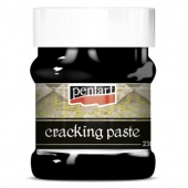 Pentart Cracking Paste - Black - 230ml