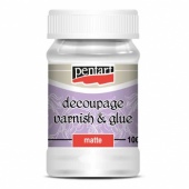 Pentart Decoupage Varnish and Glue - Matte - 100ml