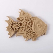 Pentart Elastic Wood Fish - 43402