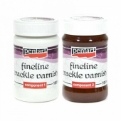 Pentart Fineline Crackle Varnish - 100ml