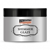 Pentart Shimmer Glaze - Silver - 43739