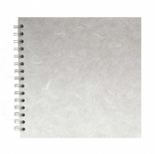 Pink Pig 8x8 Classic 150gsm Cartridge Paper Sketchbook - White