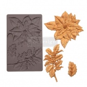 Prima Re-Design Dcor Mould - Perfect Poinsettia