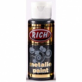 Rich Hobby Metallic Paint - Black