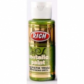 Rich Hobby Metallic Paint - Pistachio Green