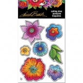 STAMPENDOUS! Laurel Burch Die Set - Blossoms