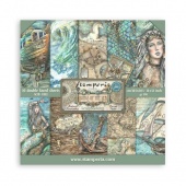 Stamperia Double Sided 12in x 12in Paper Pad - Songs of the Sea - SBBL141