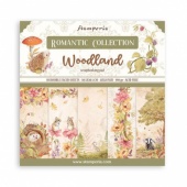 Stamperia Double Sided 12in x 12in Paper Pad - Woodland - SBBL143