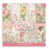 Stamperia Double Sided 6in x 6in Paper Pad - Rose Parfum - SBBXS26